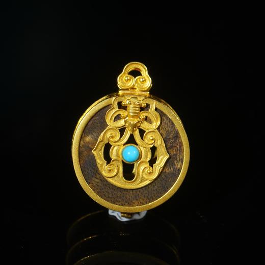 BC.ZT7.17-4  白棋沉水(香囊)挂件，7.65g 商品图0