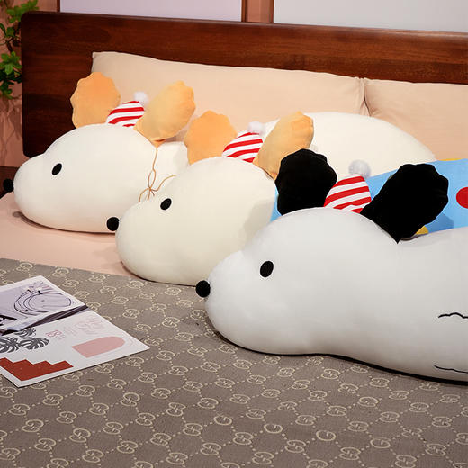 自然醒慵懒小狗冰豆豆双面长条抱枕女生睡觉床上侧睡夹腿枕头孕妇靠枕卧室床头靠垫QYL 商品图10