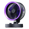 【新款循环风扇】100档位无极调速 办公桌面扇迷你充电便携式壁挂 商品缩略图8