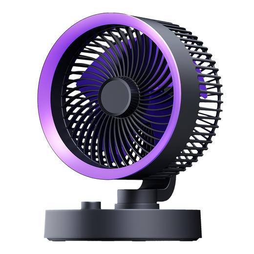 【新款循环风扇】100档位无极调速 办公桌面扇迷你充电便携式壁挂 商品图8