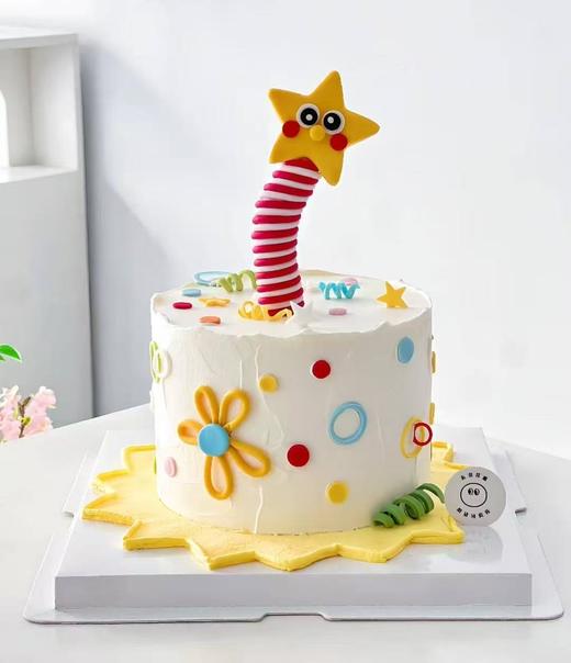 多款式~星星人可爱卡通蛋糕-低糖处理无添加 商品图2