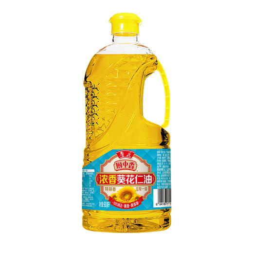 鲁花厨中香浓香葵花仁油900ml特别香压榨一级 商品图0