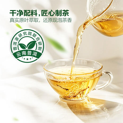 MM 山姆 元气森林 特燃 生普洱茶 无糖茶饮品 500ml*15 商品图3