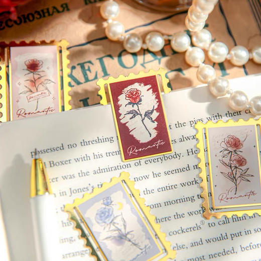 纸先生玫瑰之岛系列金属书签（图案随机） 商品图1