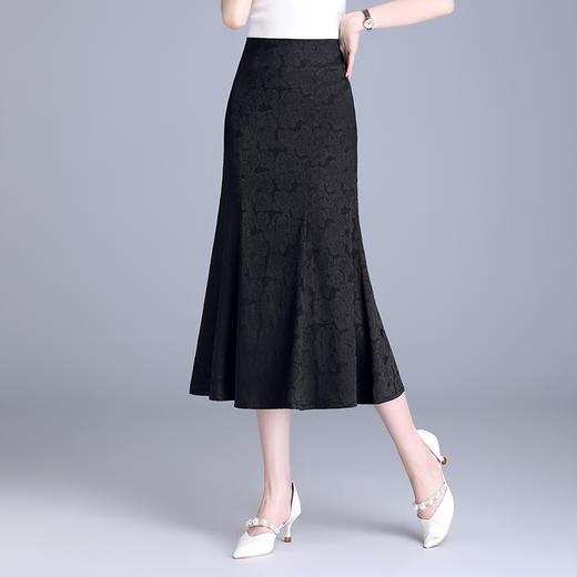 【预售3天】PY 新款印花包臀鱼尾裙四季百搭 &WM6808 商品图1