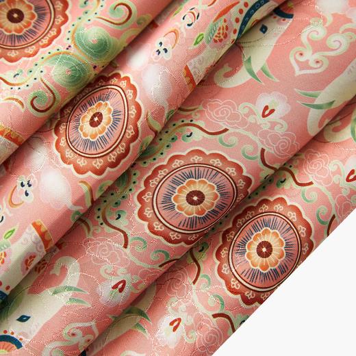 「高货wl」全新升级【铂金会员312/天猫419/差价107】(00142)洛诗琳香云纱新中式国风提花衬衫2025夏季立领盘扣上衣女 商品图3