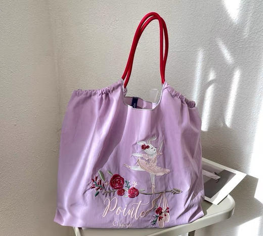 💥中号40×43×30cm （不送肩带）♥️去年卖了2万单🔥 日本🇯🇵 出游野餐必备，🌸几乎0售后【高圆圆同款ball chain日系购物袋】🎊每个颜色画风都充满少女感 商品图3