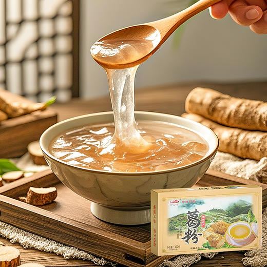【皇佳香-青云好食城】桂林藕粉300g/盒 美味养生藕粉/马蹄粉/葛根粉 商品图3