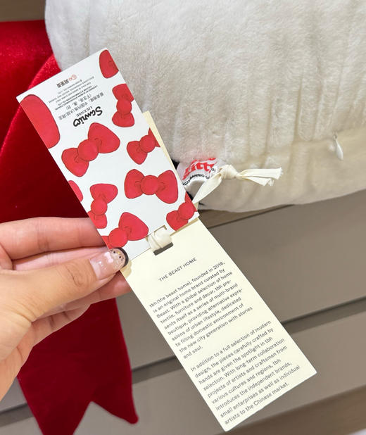 野兽家&hello kitty联名抱枕盖毯071903 商品图8