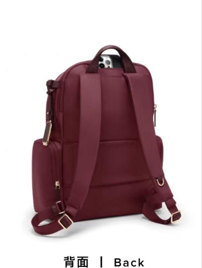 TUMI 双肩包女  0196600WN-F 酒红色.【刻字后发出的商品，不支持退换货服务】 商品图2