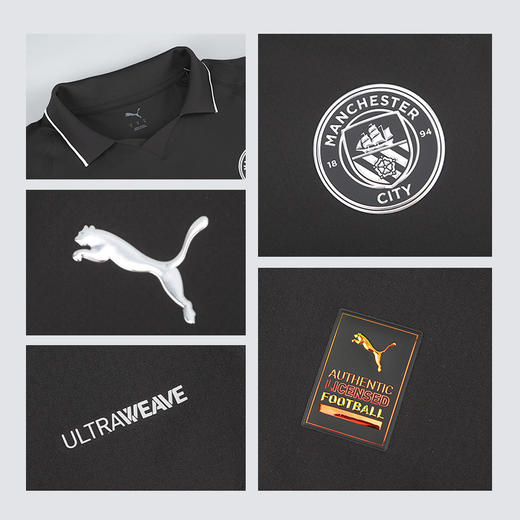 小李子PUMA彪马25-26赛季曼城客场球员版短袖比赛球衣780885 02 商品图3