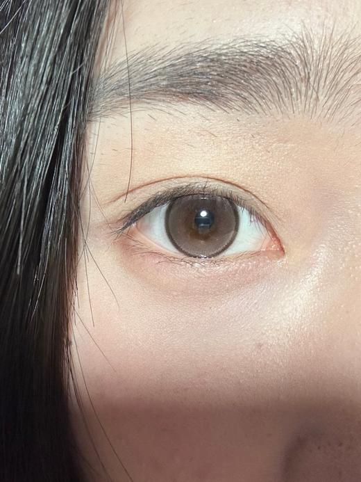 Olens旗下·琉璃泪光灰&琉璃泪光棕·Glowy Tear系列  | 14.2mm白狮参考着色待测  日抛 一盒十片装 商品图2