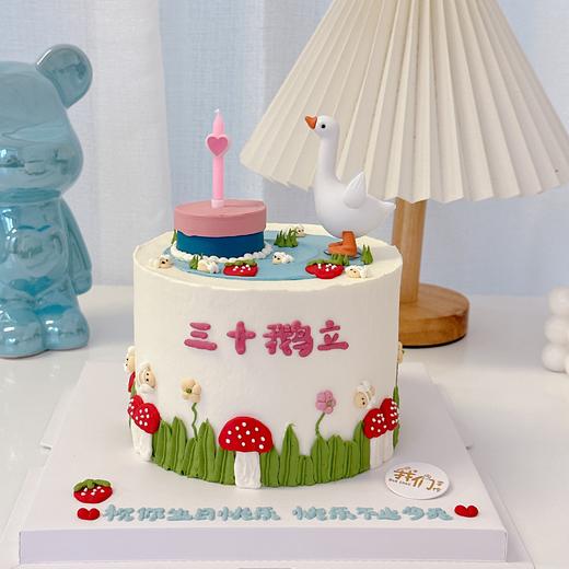 三十鹅立卡通蛋糕-低糖处理无添加 商品图7