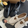 韩国PLAT BASE 夏季镂空玛丽珍休闲鞋 舒适透气 时尚百搭 商品缩略图11
