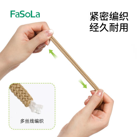 Fa So La 帽子专用防风绳带扣子渔夫帽抽绳固定绳防掉太阳帽草帽遮阳帽帽绳 商品图2