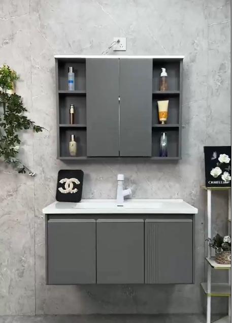 欧艺 浴室柜 893-120 三包装配50陶瓷盆 商品图0