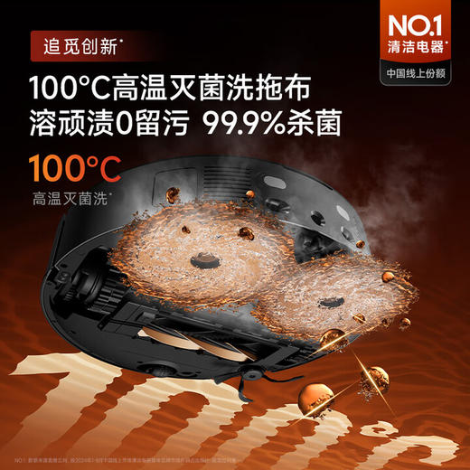 追觅全新正品X50Pro扫地机器人洗扫拖一体自动清洗上下水双机械臂越障拖地机 商品图3