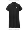 PNJ纯棉刺绣LOGO连衣裙PK3F8008时尚休闲简约POLO裙 商品缩略图1