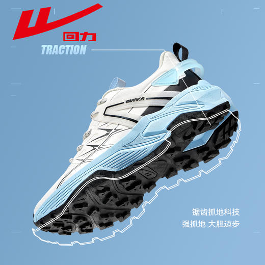 回力运动鞋女鞋2025夏季新款网面透气休闲鞋子女士轻便缓震跑步鞋【运动休闲鞋】WL(AB)-0801 商品图8