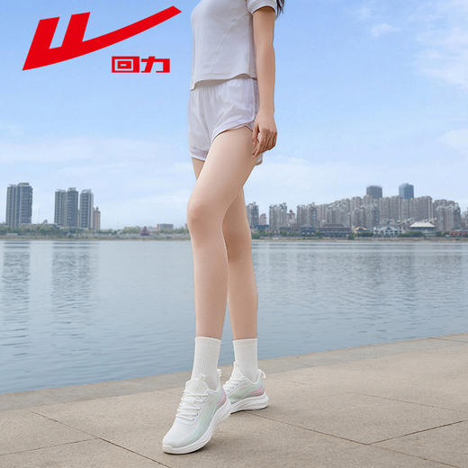 回力女鞋运动鞋2025新款夏季透气网面鞋轻便缓震女款学生跑步鞋WXY(JS)-1742 商品图4