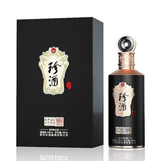 【单瓶尝鲜】珍酒 四书文创 金质 酱香型 53度 500ml 商品图0