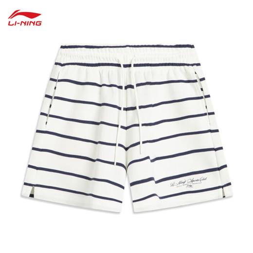 李宁（LI-NING）运动短裤女2025秋季新款潮流针织短裤舒适卫裤AKSV452 商品图0