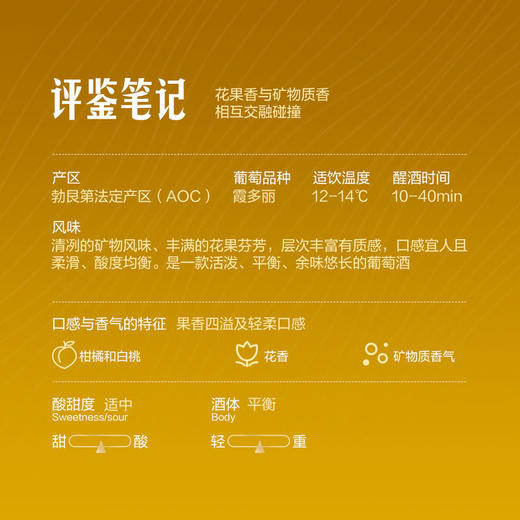 MM 山姆 法国进口 勃艮第霞多丽白葡萄酒 750ml 商品图1