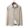 圣得西2025年秋季新款男士外套纯色百搭休闲工装风翻领夹克上衣男 商品缩略图13