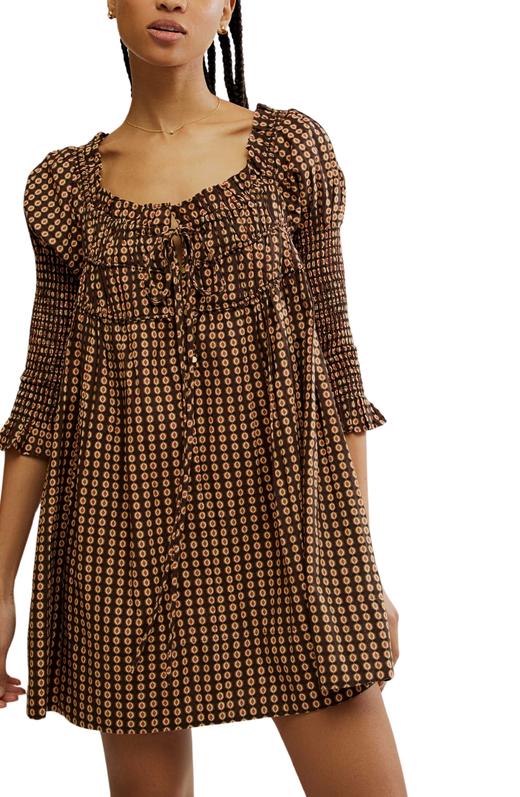 难得折扣！Free People 法式英伦短款连衣裙 商品图4