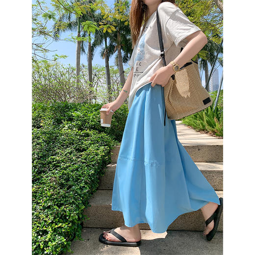 【149元任选2件】 现货！湖蓝半裙 商品图5