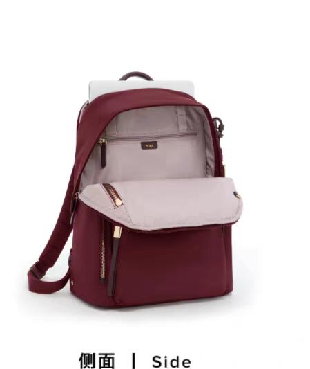 TUMI 双肩包女  0196601WN-F 酒红色.【刻字后发出的商品，不支持退换货服务】 商品图1
