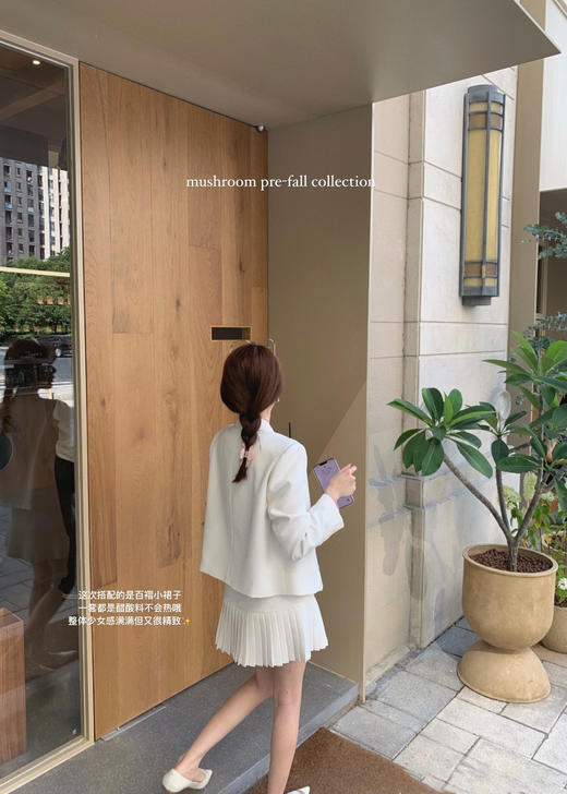 金蘑菇菇【黑标 曼哈顿醋酸西装】夏天可穿！冰凉肤感休闲外套 商品图1