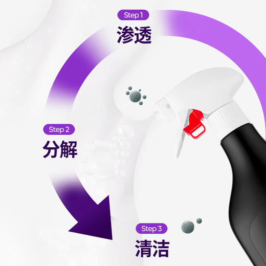 MM 山姆 家居之星 韩国进口 强效除霉泡沫清洁剂 750ml*3 商品图3