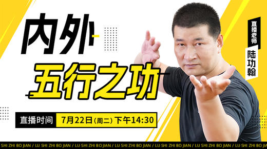 【7月22日】内外五行之功——功夫课堂 商品图0