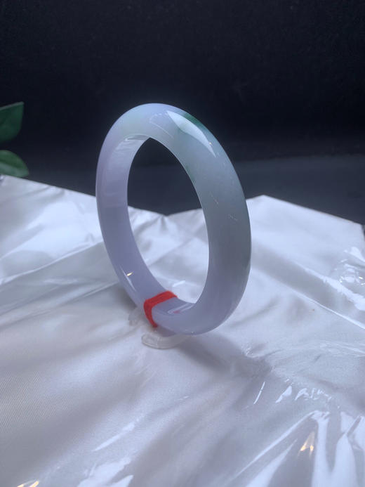 620550，62.5飘花手镯，一截蓝花。整体清新干净 商品图2