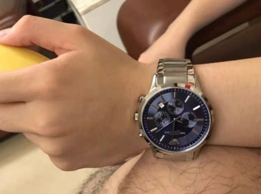 719-10 EA男士简约时尚商务钢带男表 商品图1