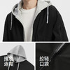 [商场同款]森马夹克男假两件连帽外套2025秋季新款宽松上衣撞色潮 商品缩略图3