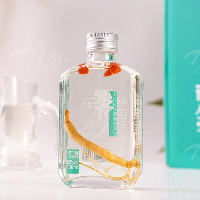 【长白山人参枸杞酒】甄选饱满新鲜人参，酒体醇厚，口感绵柔，色泽微黄AA 商品图2