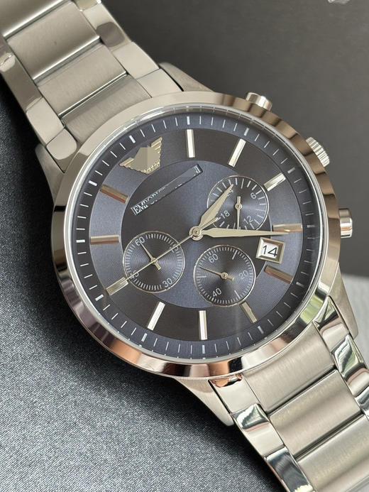 719-10 EA男士简约时尚商务钢带男表 商品图10