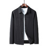 圣得西2025年秋季新款男士外套纯色百搭休闲工装风翻领夹克上衣男 商品缩略图12