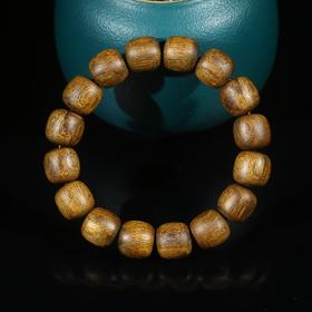 BC.NF7.16-1  白棋九分沉桶珠，17.21g