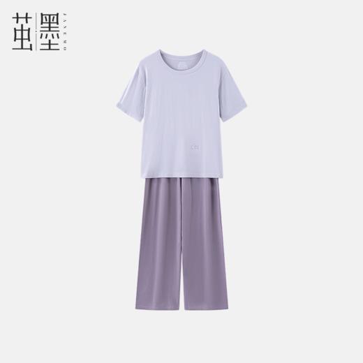 茧墨 云朵莫代尔家居服套装 柔软亲肤 舒适居家 4色可选 商品图1