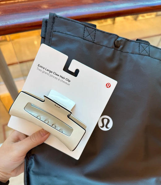 纯原lulu超大醋酸发夹鲨鱼夹071904 商品图2