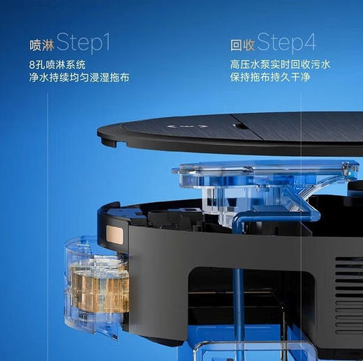 科沃斯（ECOVACS）X9 Ultra扫地机器人恒压滚筒活洗洗地机器人扫拖一体自动清洗智能家用 商品图2