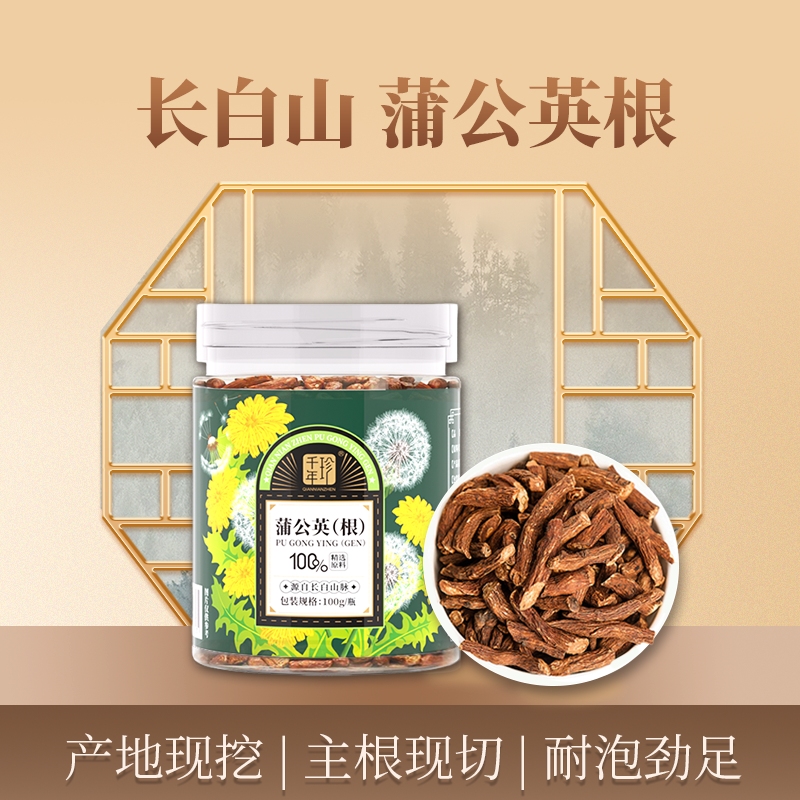 千年珍蒲公英（根）100g/瓶