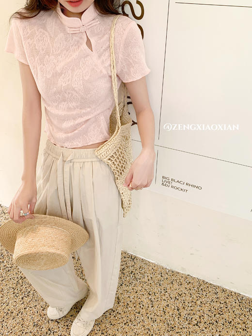 <曾小咸推荐>现货秒杀！雪纺吊带背心 日常119.99 立减60 秒杀59.99！浅卡色休闲裤 日常159.99 立减80 秒杀79.99！ 商品图10