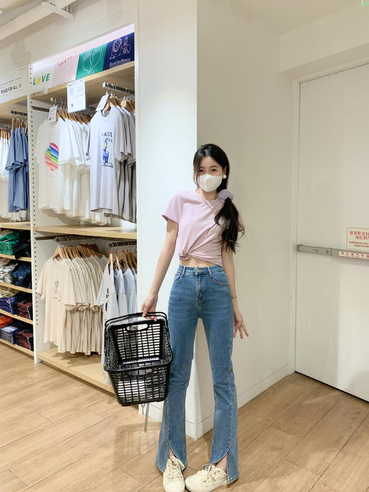 <曾小咸推荐>现货秒杀！卖完不补 ！微信打折价！【经典不过时】4色正肩短袖 日常115/件 立减75.01 秒杀39.99/件！！ 商品图9