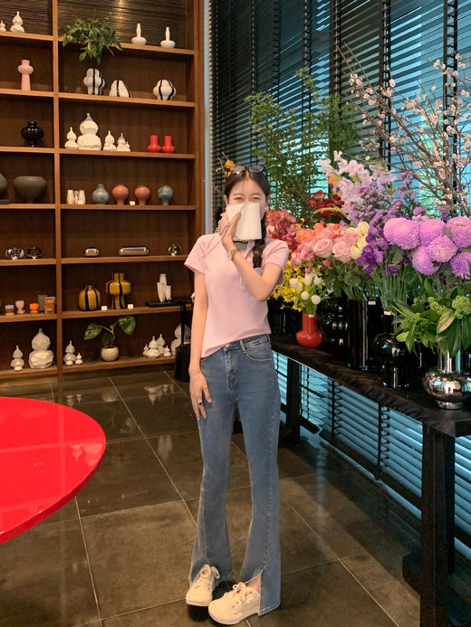 <曾小咸推荐>现货秒杀！卖完不补 ！微信打折价！【经典不过时】4色正肩短袖 日常115/件 立减75.01 秒杀39.99/件！！ 商品图10