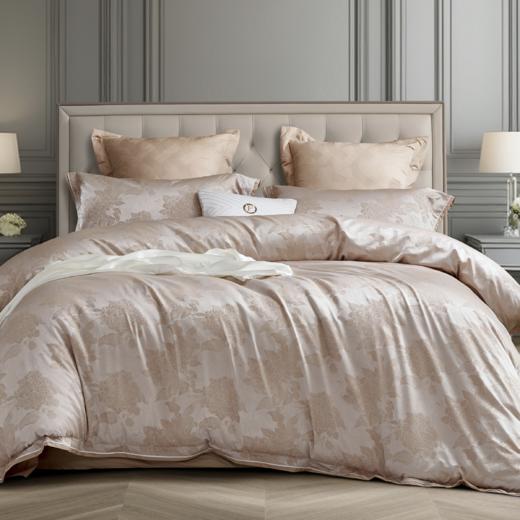 【6楼】富安娜提花床单四件/花信风来，牌牌价3680/3980；活动价1180/1280 商品图0