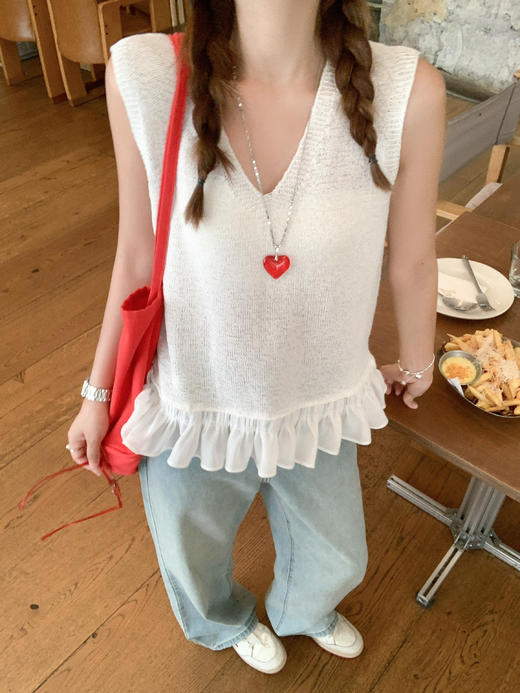 【129元任选2件】现货！针织无袖吊带背心 商品图12